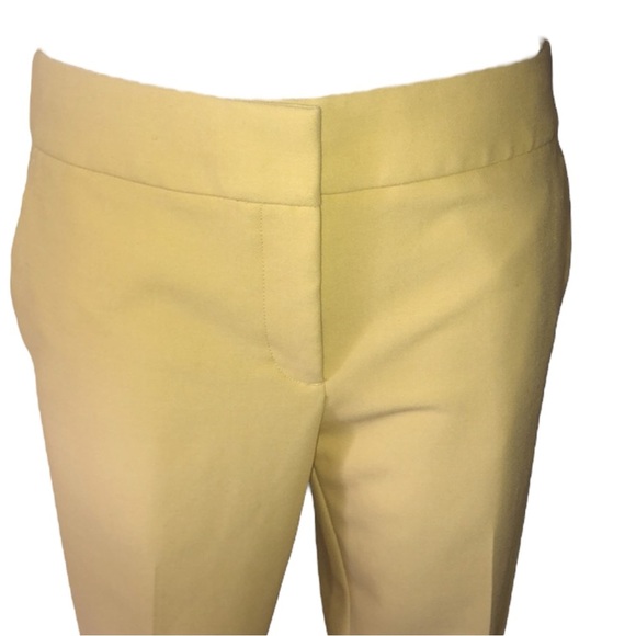 LOFT Marisa Spring Trousers in Beautiful Pale Yellow Size 0 — GORGEOUS!!! - Picture 4 of 11